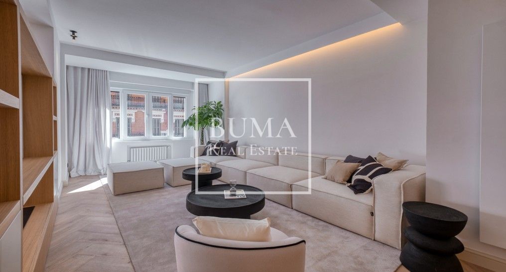 Vivienda de lujo reformada en Recoletos, barrio de Salamanca