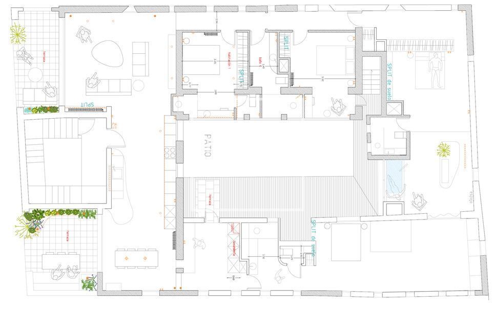 Exclusivo ático de diseño en venta con terrazas en el corazón de Madrid