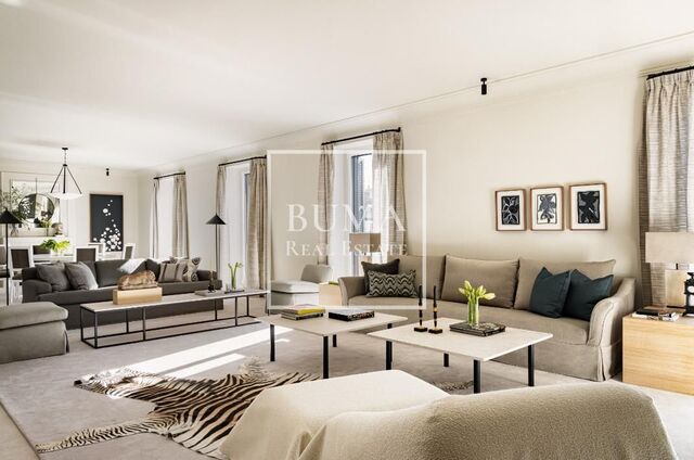 Exclusivo piso en venta a estrenar de 404m2, en plena milla de oro en el Barrio de Salamanca
