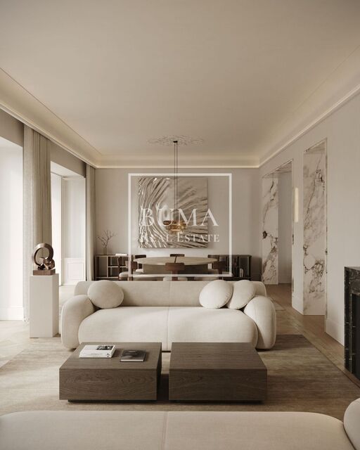 Vivienda en venta a reformar de 352 m² en edificio señorial de 1915 en la Milla de Oro – Barrio de Salamanca
